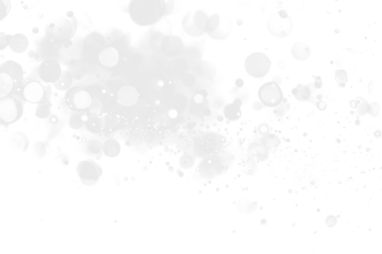 blurred bokeh effect overlay isolated on white or transparent png