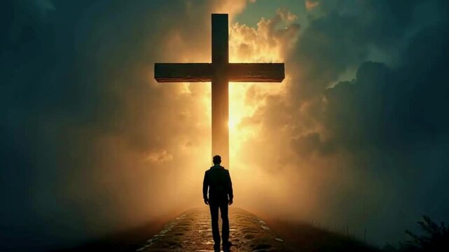 cross in the sky