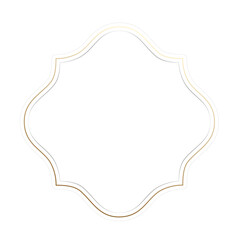 ramadan islamic background arabic frame vector