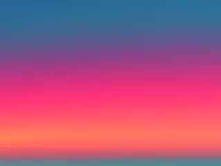 Selbstklebende Fototapeten Vibrant gradient sunset background. © Tahu