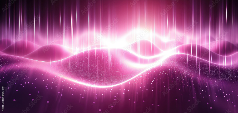 Poster a gradient background blending twilight purple into midnight black, a moody and sophisticated design