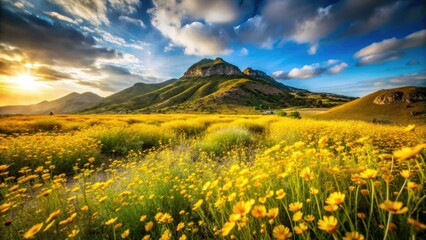 Murcia's Calblanque National Park explodes with spring wildflowers, a breathtaking display.