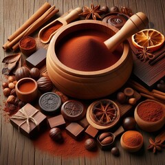 63 Mahogany ( C) A strong reddish brown conveying warmth and dur