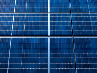 Solar Panel Array: A 3D Illustration