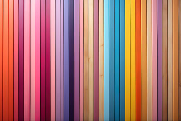 Obraz premium Beautiful Colorful Pencils Photo, Uskudar Istanbul, Turkey