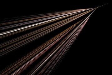 Computer generated fractal pattern and shape