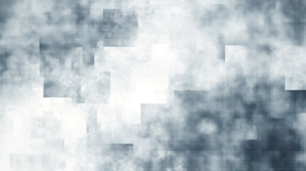 Obraz premium Abstract gray and white pixelated smoky texture background.