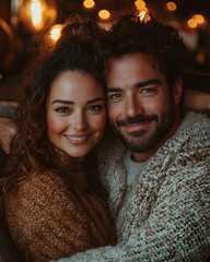  Cozy Valentine's Day - Couple Cuddling