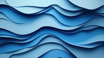 Abstract blue gradient background looks modern blurry textured blue wallpaper