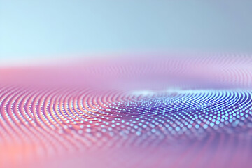 Abstract 3D Pink Purple Glow Background