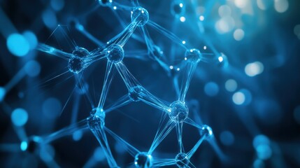 Light blue abstract neutral glowing backround for digital technology and medical science