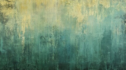 Obraz premium Vintage or distressed look achieved with a subtle green gradient background and grainy texture effect