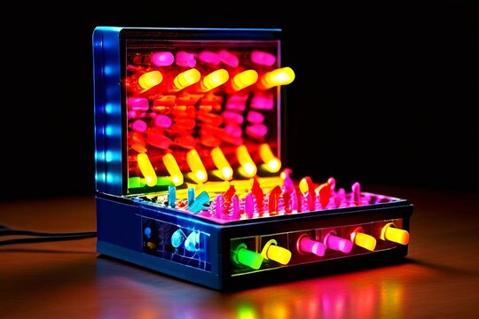 87 lite brite toy that creates illuminated designs by placing co
