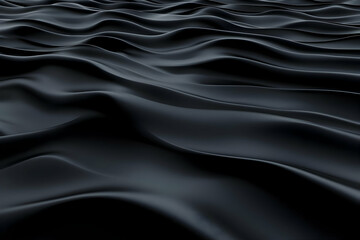 Dark Abstract 3D Background Waves