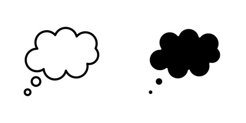 Dream cloud icons vector graphic pack