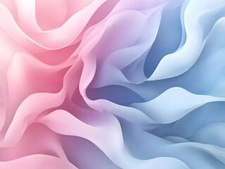 Fototapeta premium Abstract Background Pink Blue Waves Illustration