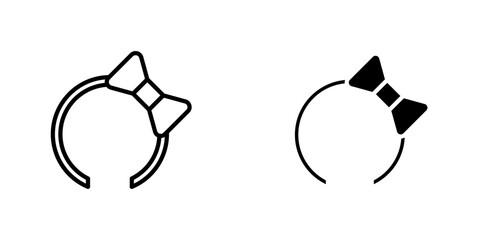 Headband icons vector graphic pack