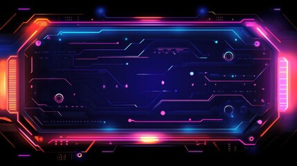 Abstract circuit board futuristic technology processing background digital computer CPU binary microchip processor futuristic computing science hardware in laptop motherboard virtual integration