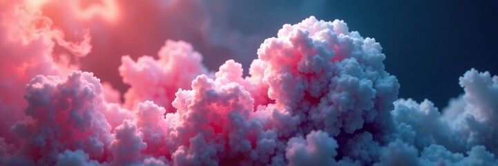 Fototapeta premium Viscous smoke forms a sphere that slowly floats away, clouds, smoke, calm