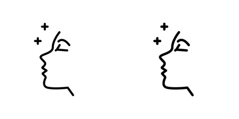 Skincare icons vector graphic pack