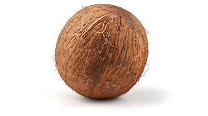 A close up of a coconut