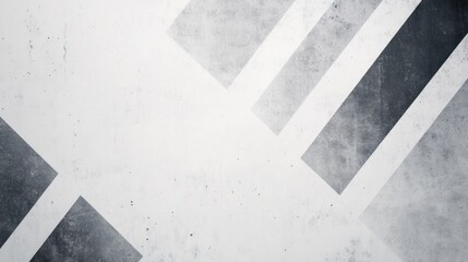Fototapeta premium Abstract grayscale textured background with diagonal rectangular shapes.