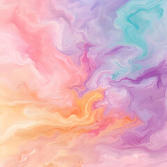 Fototapeta premium Pastel Swirl Abstract Background