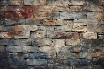 Obraz premium Attractive Photorealistic stone wall surface