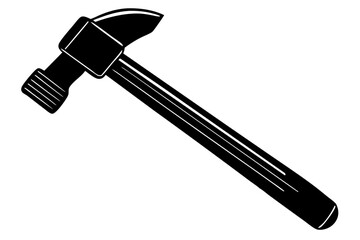 hammer on a white background