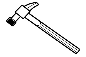 hammer isolated on white