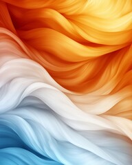 Obraz premium Abstract Swirling Colorful Waves Fluid Gradient Design Vibrant Hues Artistic Background Texture