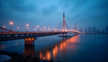golden gate bridge at night