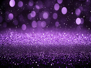 Purple Glitter Abstract Background