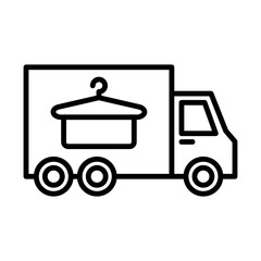 Laundry Pickup line icon
