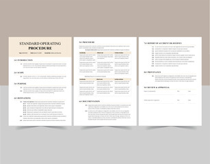 Standard Operating Procedure Template