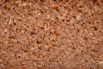 Dark Whole Wheat Bread Texture - Rustic and Organic Background Image