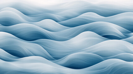 波・海のイラスト背景素材