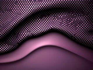Purple 3D Abstract Background Dots