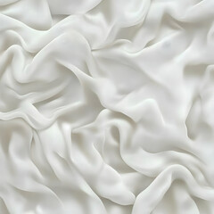 Fototapeta premium Abstract White Drape Illustration