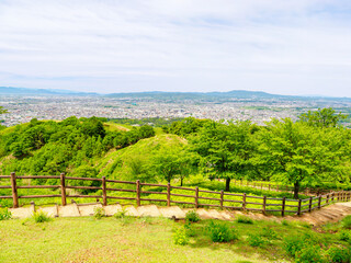 Obraz premium 【奈良県】奈良市 若草山 (2024/05/30撮影)