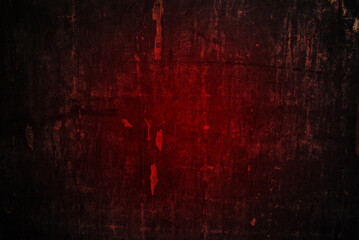 Black bloody grunge texture with scratches and smudges