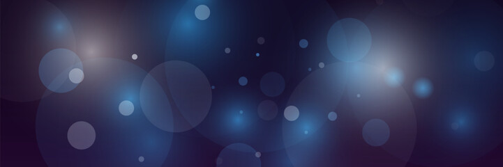 Bokeh light effect, flash of light and glitter of dust.