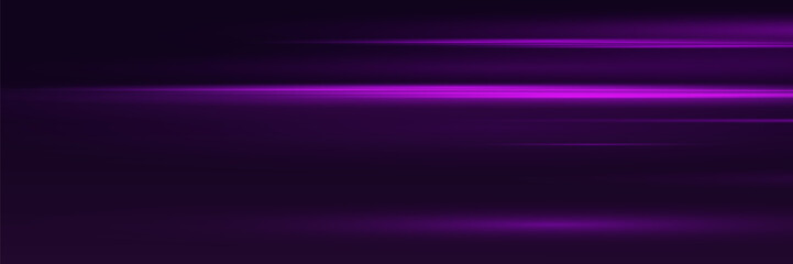 Speed ​​light lines effect. Vector illustration