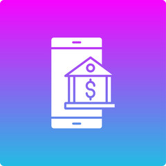 Mobile Banking Icon