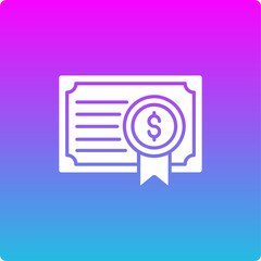 Certificate Icon
