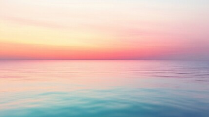Fototapeta premium Mint Coral Vertical Gradient Abstract Background