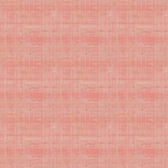 Fototapeta premium Soft coral seamless background texture with a woven pattern.