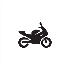 silhouette of a motorcycle