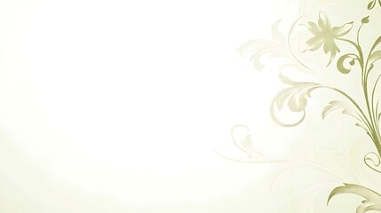 Obraz premium Elegant Floral Design on Soft Background