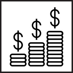 Investment Fund icon Design
